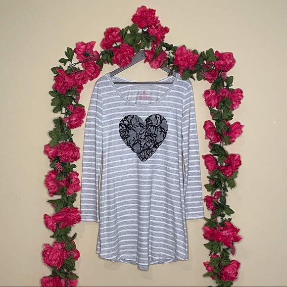 Victoria's Secret Other - Victoria’s Secret Velvet Heart Pajama Dress